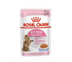 РОЯЛ КАНИН Д/КОТЯТ 6-12МЕС. СТЕРИЛИЗ. В ЖЕЛЕ 85Г. ПАУЧ KITTEN STERILISED (ВЕТ.) [R.C. ROYAL CANIN]