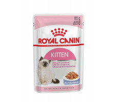 РОЯЛ КАНИН Д/КОТЯТ КИТТЕН 0-12МЕС. В ЖЕЛЕ 85Г. ПАУЧ KITTEN (ВЕТ.) [R.C. ROYAL CANIN]