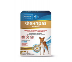 ПЧЕЛОДАР ПРОФ. ФЕНПРАЗ Д/СРЕДНИХ ПОРОД СОБАК И ЩЕНКОВ №6 ТАБ. (ВЕТ.)