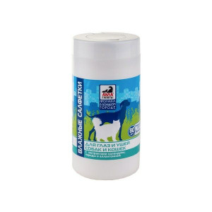 АЙДА ГУЛЯТЬ САЛФЕТКИ ВЛАЖН. Д/ГЛАЗ,УШЕЙ ЖИВОТНЫХ №80 (ВЕТ.)