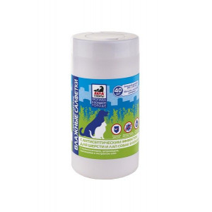 АЙДА ГУЛЯТЬ САЛФЕТКИ ВЛАЖН. Д/ШЕРСТИ И ЛАП СОБАК И КОШЕК А/СЕПТИЧ. №40 (ВЕТ.)