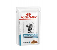 РОЯЛ КАНИН Д/КОШЕК СЕНСИВИТИ КОНТРОЛ СОУС 85Г. (ВЕТ.) [R.C. ROYAL CANIN]