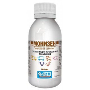 МОНИЗЕН 100МЛ. №1 СУСП. Д/ПРЕР.ПРИМ. ФЛ. (ВЕТ.) МОНИЗЕН 100МЛ. №1 СУСП. Д/ПРЕР.ПРИМ. ФЛ. (ВЕТ.)