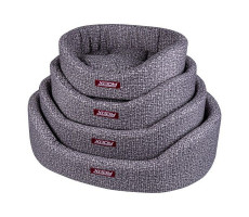 КСОДИ ЛЕЖАК ПРЕМИУМ ФЛОК СЕР. РОГОЖКА №3 Р.55Х43Х16 /АРТ.02632-7/ (ВЕТ.) [XODY]