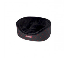 КСОДИ ЛЕЖАК ПРЕМИУМ КАРБОН ЧЕРН.-КРАСН. №2 Р.49Х38Х16 /АРТ.02625-8/1/ (ВЕТ.) [XODY]