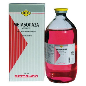 МЕТАБОЛАЗА 500МЛ. Р-Р Д/ИН. (ВЕТ.)