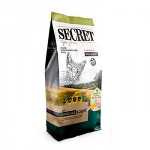 СЕКРЕТ ЛАЙФ ФОРС КОРМ Д/КОТЯТ ИНДЕЙКА+РИС 10КГ. (ВЕТ.) [SECRET LIFE FORCE]