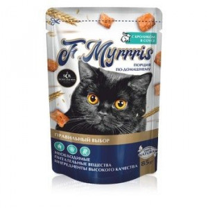 СЕКРЕТ ФО ПЕТС Ф.МУРРРИС ПАУЧ Д/КОШЕК КРОЛИК В СОУСЕ 85Г. (ВЕТ.) [SECRET FOR PETS F.MYRRRIS]
