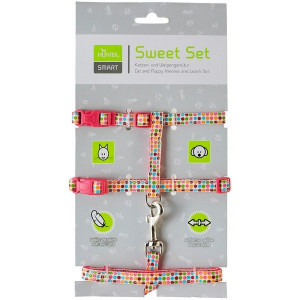 ХАНТЕР СМАРТ ШЛЕЙКА Д/КОШЕК И СОБАК SEVENTIES НЕЙЛОН РОЗ. (ВЕТ.) [HUNTER]