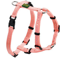 ХАНТЕР ШЛЕЙКА Д/СОБАК TRIPOLI 37-52СМ. НЕЙЛОН СВ.РОЗ. СВЕТООТРАЖ. (ВЕТ.) [HUNTER]