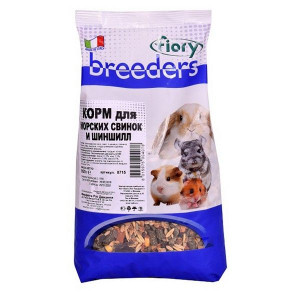 ФИОРИ КОРМ Д/МОРСКИХ СВИНОК И ШИНШИЛЛ FIORY BREEDERS 850Г. [FIORY] (ВЕТ.)