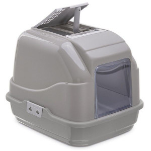 ИМАК БИО-ТУАЛЕТ Д/КОШЕК EASY CAT 50Х40Х40СМ. СЕРО-БЕЖ. [IMAC] (ВЕТ.)