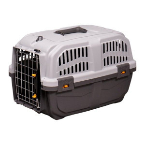 МАЙ ПЕТС СОЛЮШНС ПЕРЕНОСКА СКУДО 1 МЕТ. ДВЕРЦА+ЗАМОК СЕР. 48Х31,5Х31 (ВЕТ.) [MPS MY PETS SOLUTIONS]