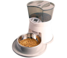 СУПЕРДИЗАЙН АВТОКОРМУШКА 2500МЛ. БЕЛ.-СЕР. (ВЕТ.)