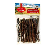 РОДНЫЕ КОРМА Д/ГРЫЗУНОВ ВЕТОЧКИ ЯБЛОНИ 10СМ. 50Г. (ВЕТ.)