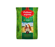 РОДНЫЕ КОРМА КОРМ СУХ. Д/ВЗРОСЛ. СОБАК ЯГНЕНОК С РИСОМ 2,045КГ. (ВЕТ.)