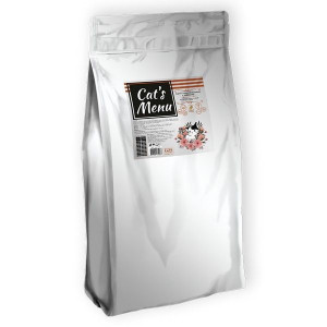 КЭТС МЕНЮ КОРМ СУХ. Д/ВЗРОСЛ. КОШЕК ИНДЕЙКА 10КГ. (ВЕТ.) [CAT'S MENU]